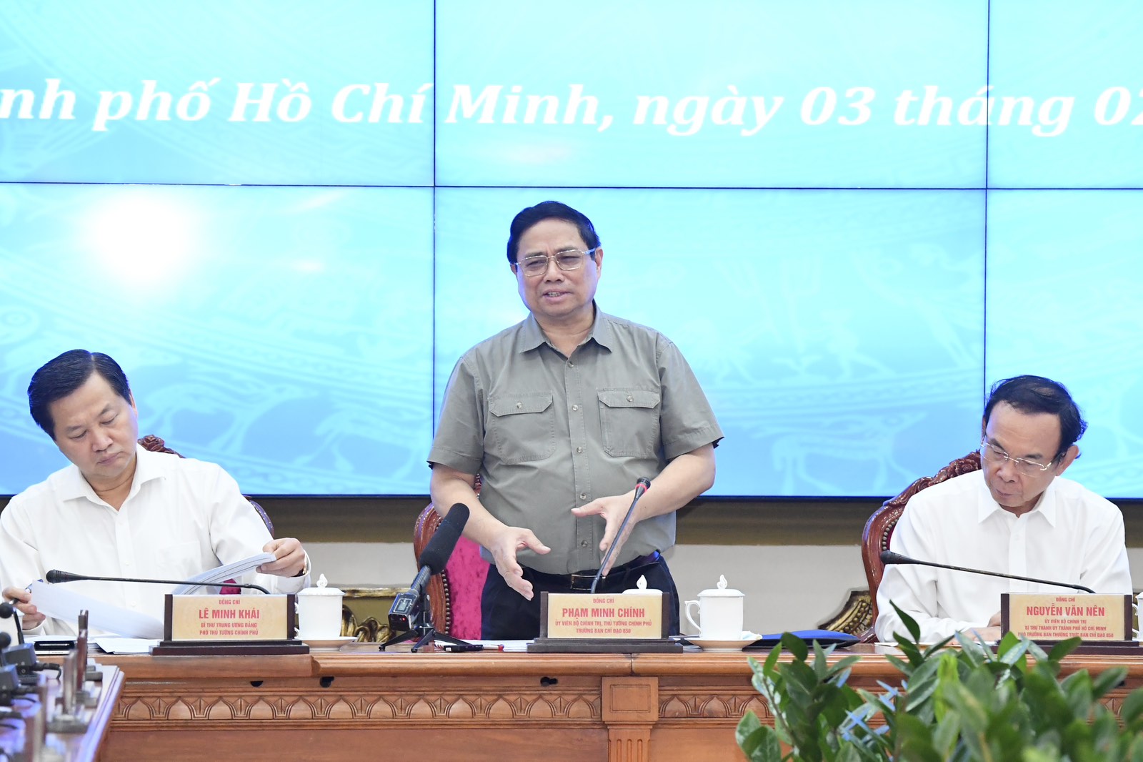 1- Thủ tướng Phạm Minh Chính kết luận phiên họp (Ảnh: Việt Dũng).